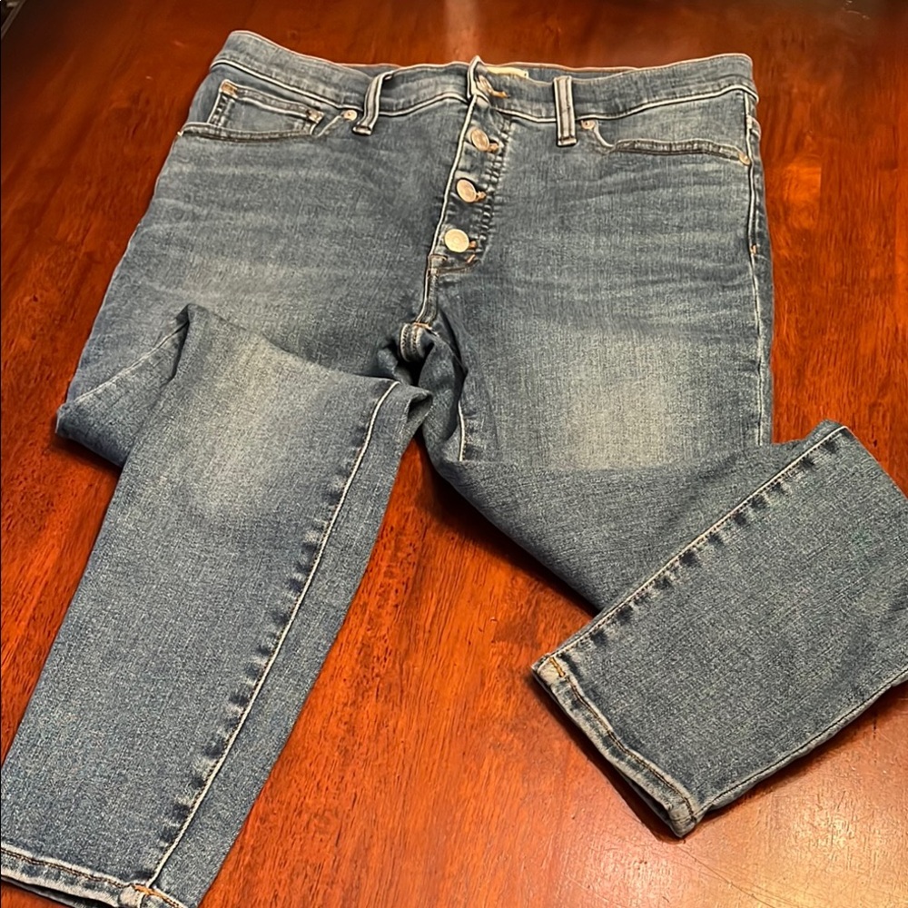 Madewell 9” Mid-Rise Skinny 30 Petite 30P